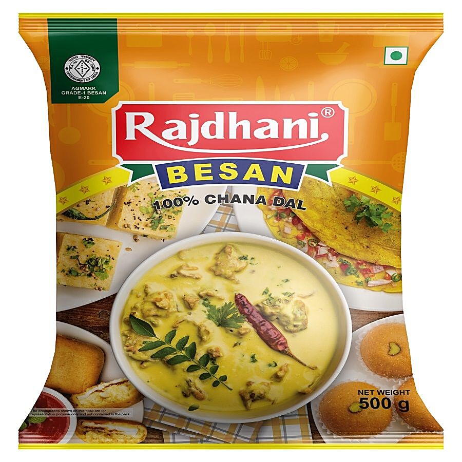 Rajdhani Besan, 500 gm