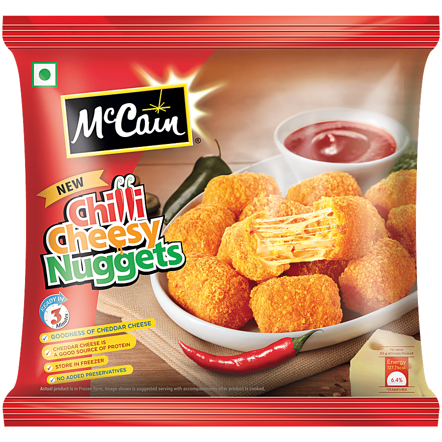 Mccain Chilli Cheesy Nuggets, 250 gm