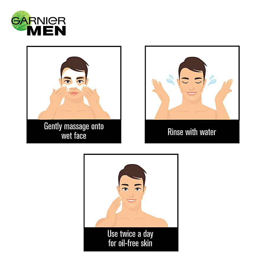 GARNIER MEN OIL CLEAR