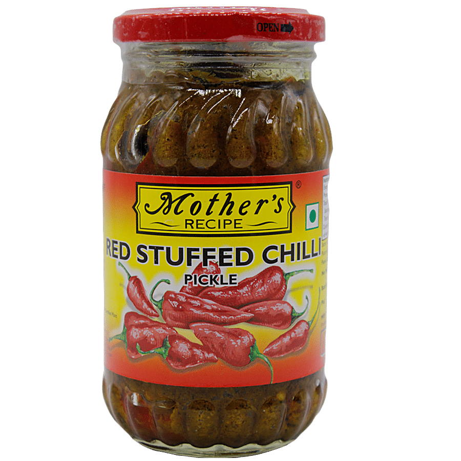 Mother's Green Chiili Pickle, 400 gm