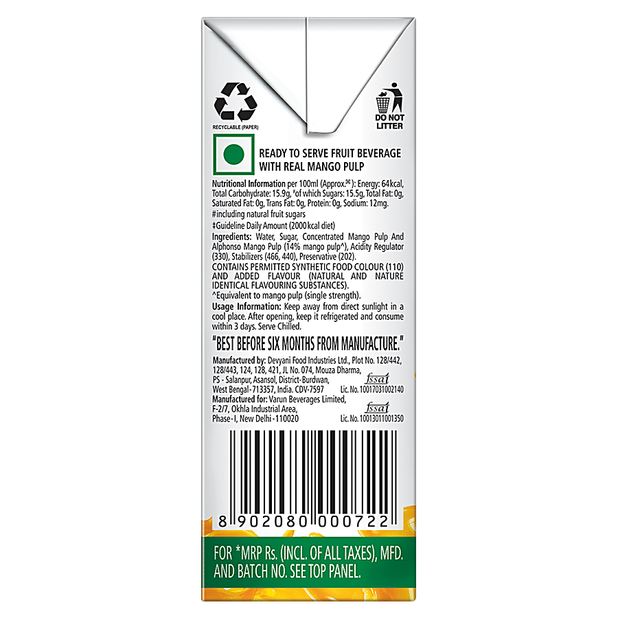 SLICE MANGO 125ML