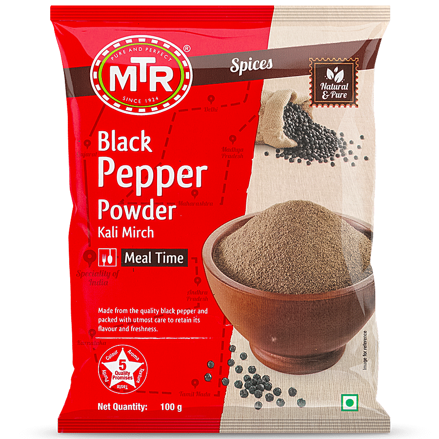 MTR BLACK PEPPER POWDER 100GM