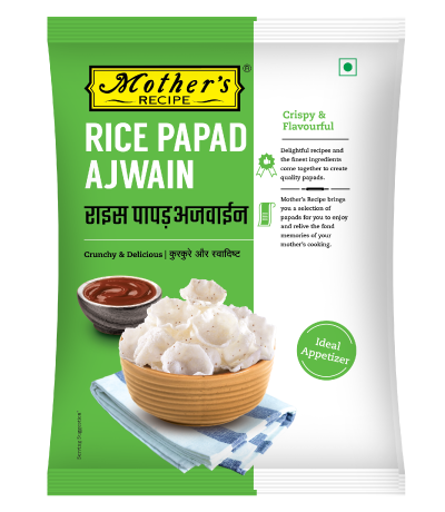 MOTHERS RICE AJWAIN PAPAD