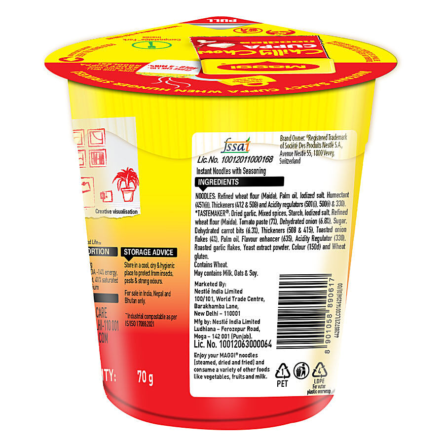 MAGGI CHILLY CHOW CUPPA NOODLES