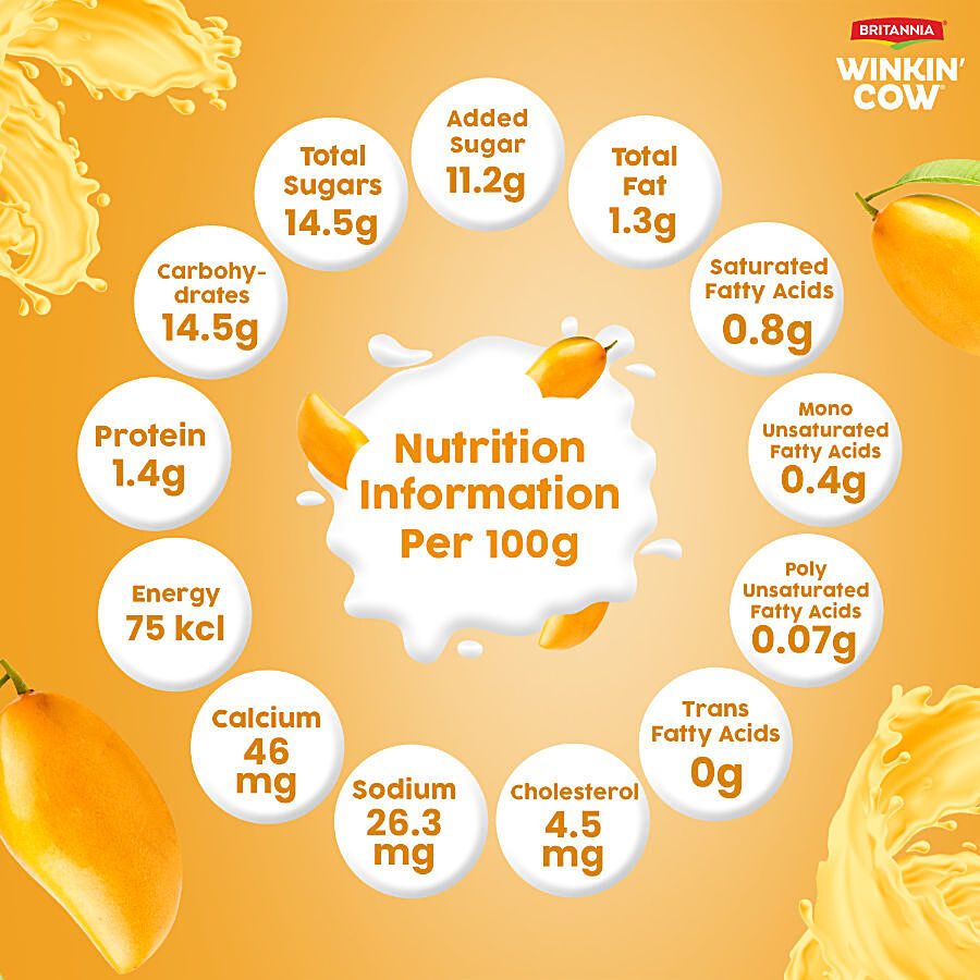 Britannia Winkin Cow Mango Lassi