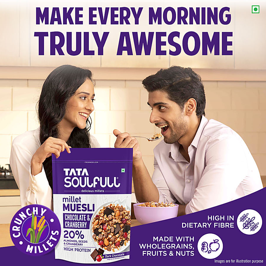 MILLET MUESLI CHOCOLATE & CRANBERRY