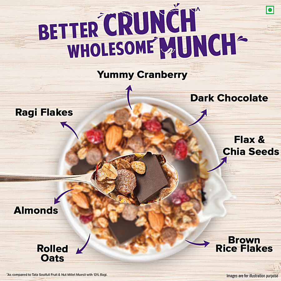 MILLET MUESLI CHOCOLATE & CRANBERRY