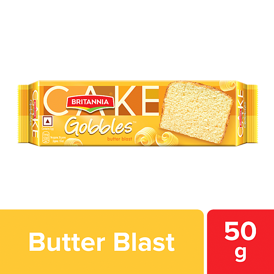 BRITANNIA GOBBLES BUTTER BLAST CAKE