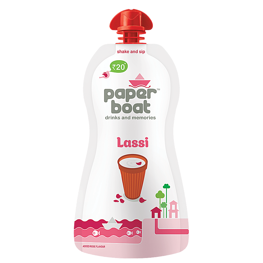 Paper Boat Rose Lassi, 150ml
