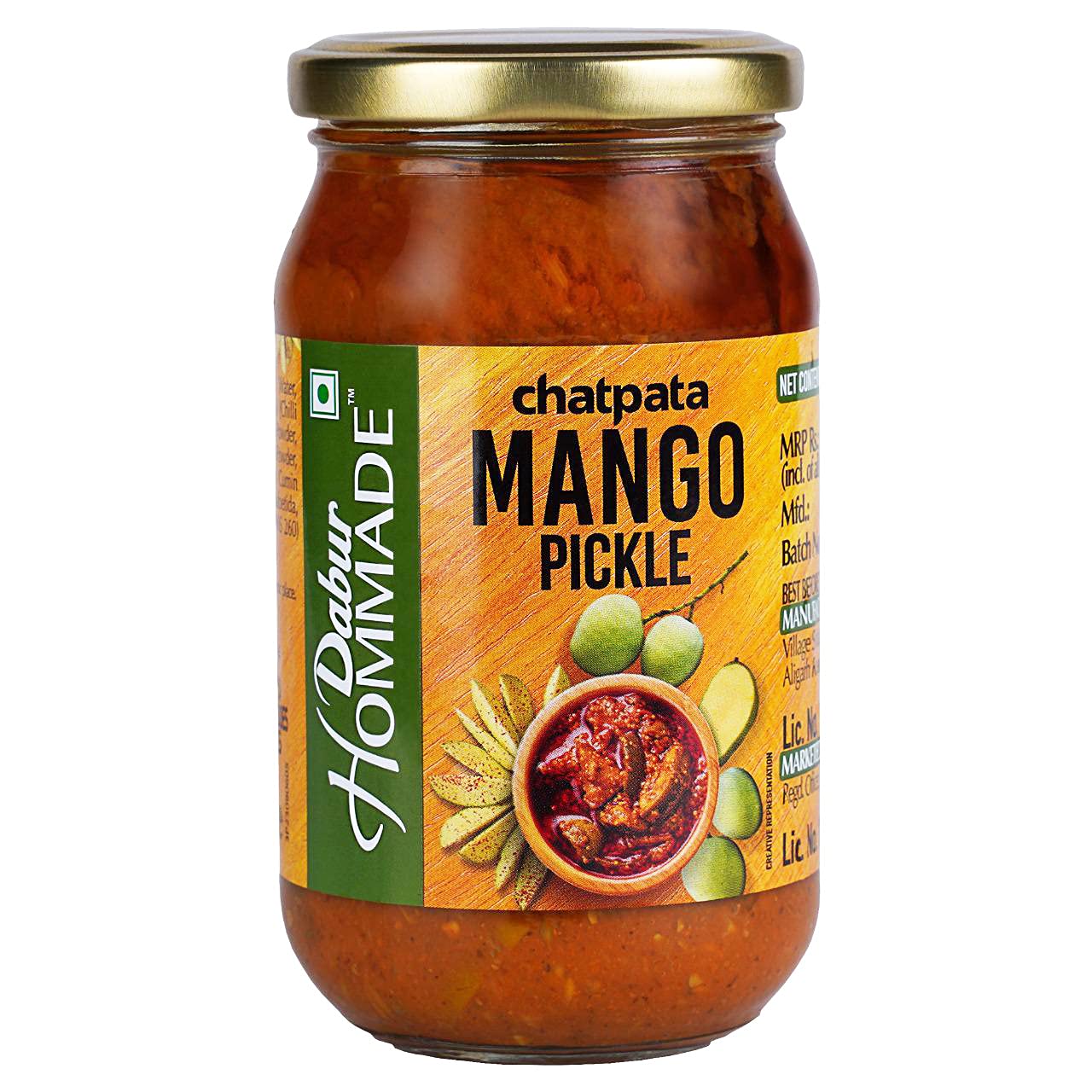 Dabur Hommade Mango Pickle, 400gm