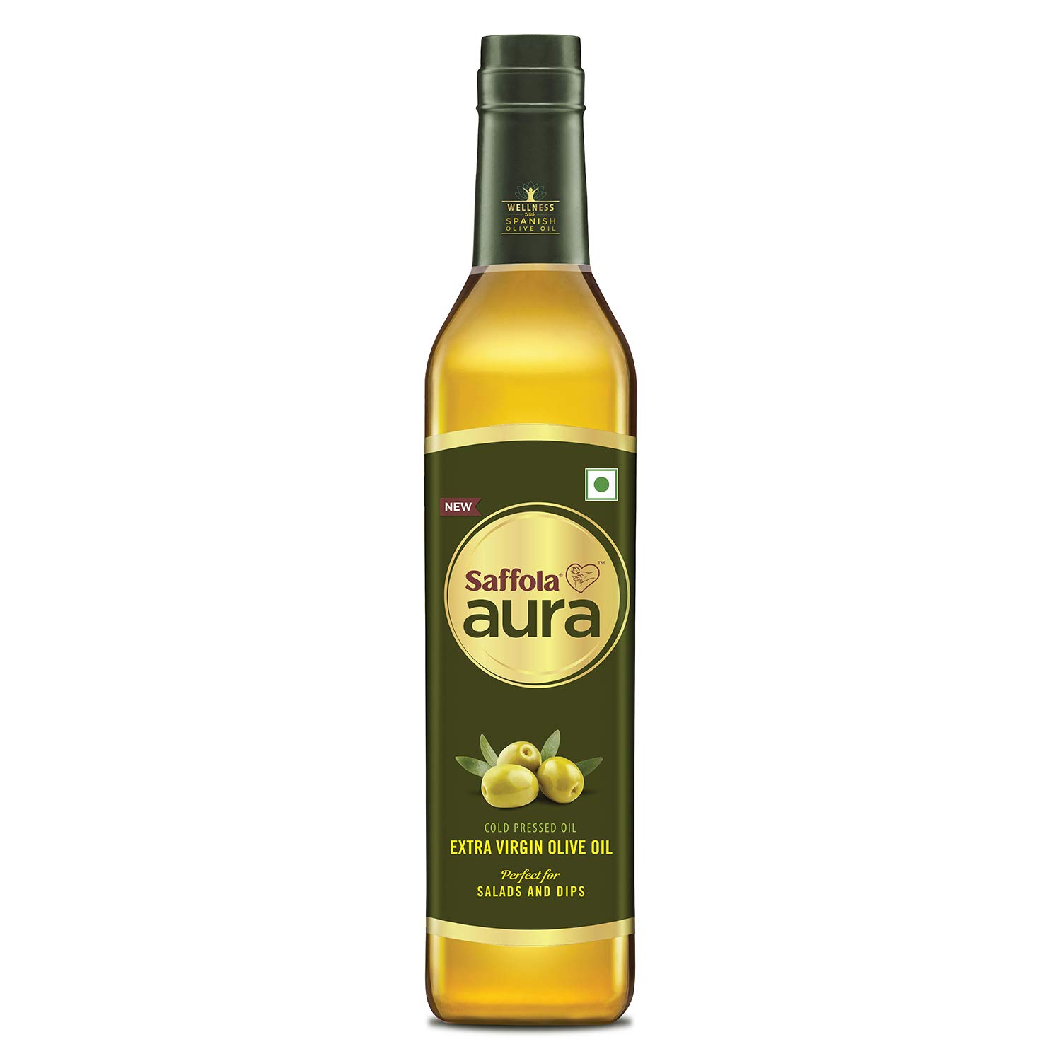 Saffola Aura Extra Virgin Olive Oil, 500 ml
