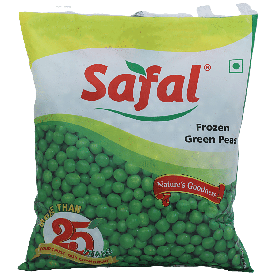 Safal Frozen, Green Peas, 1 Kg Pouch