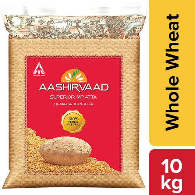 Aashirvaad Atta, 10Kg