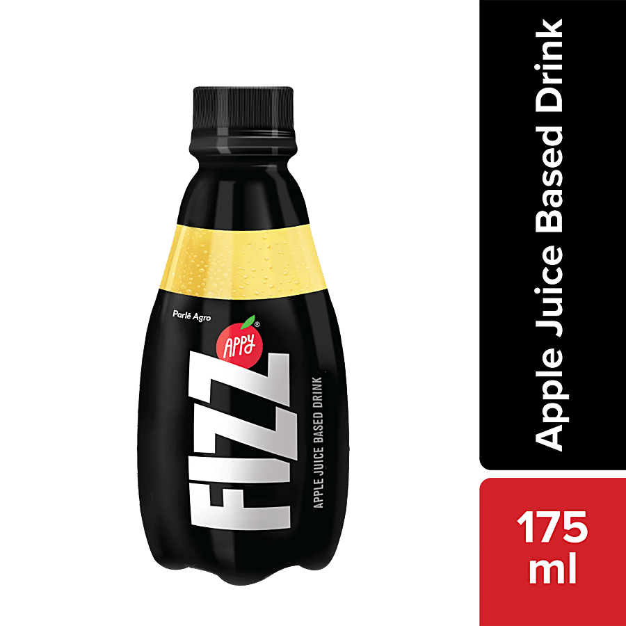 Appy Fizz Apple Flavoured Sparkling Drink, 175 Ml Pet Bottle